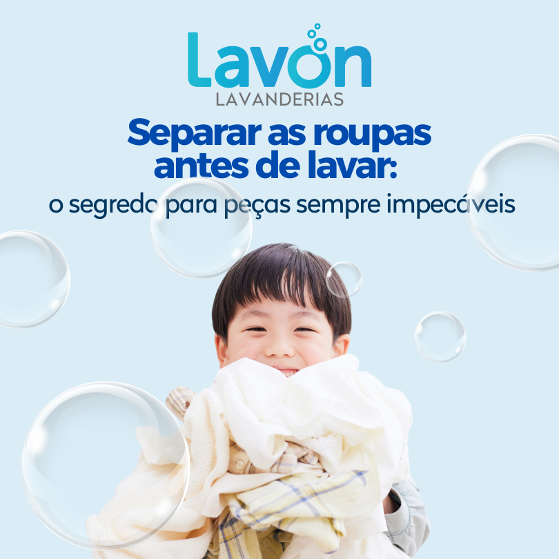 Separar as roupas antes de lavar: o segredo para peças sempre impecáveis